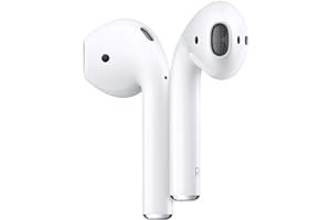 Apple AirPods (2nd Generation) Wireless Ear Buds, Bluetooth Headphones with Lightning Charging Case Included, Over 24 Hours o