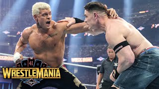 Cody Rhodes vs. John Cena | WWE Championship Match: WrestleMania 41 Sunday highlights